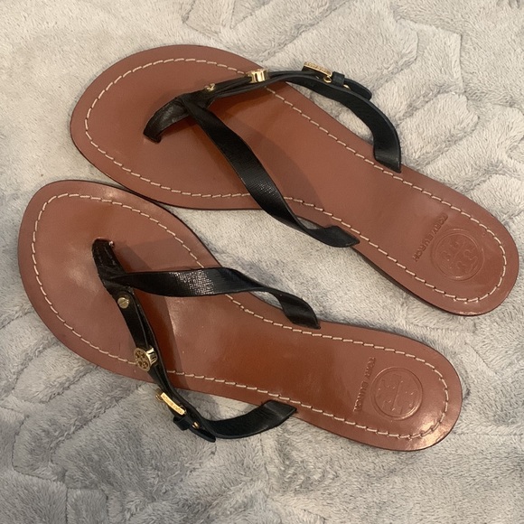 💯 Authentic Tory Burch leather flats - Picture 2 of 5